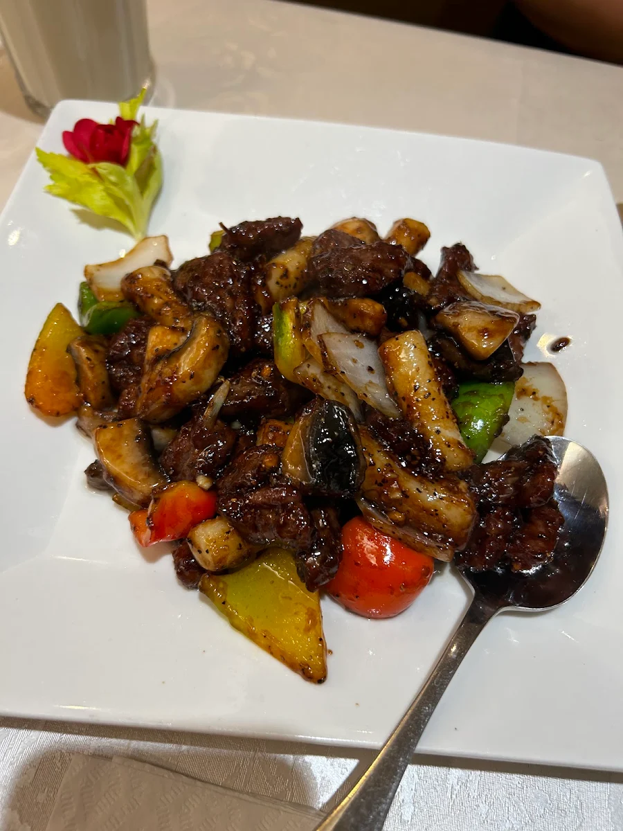 black pepper beef 黑胡椒牛肉